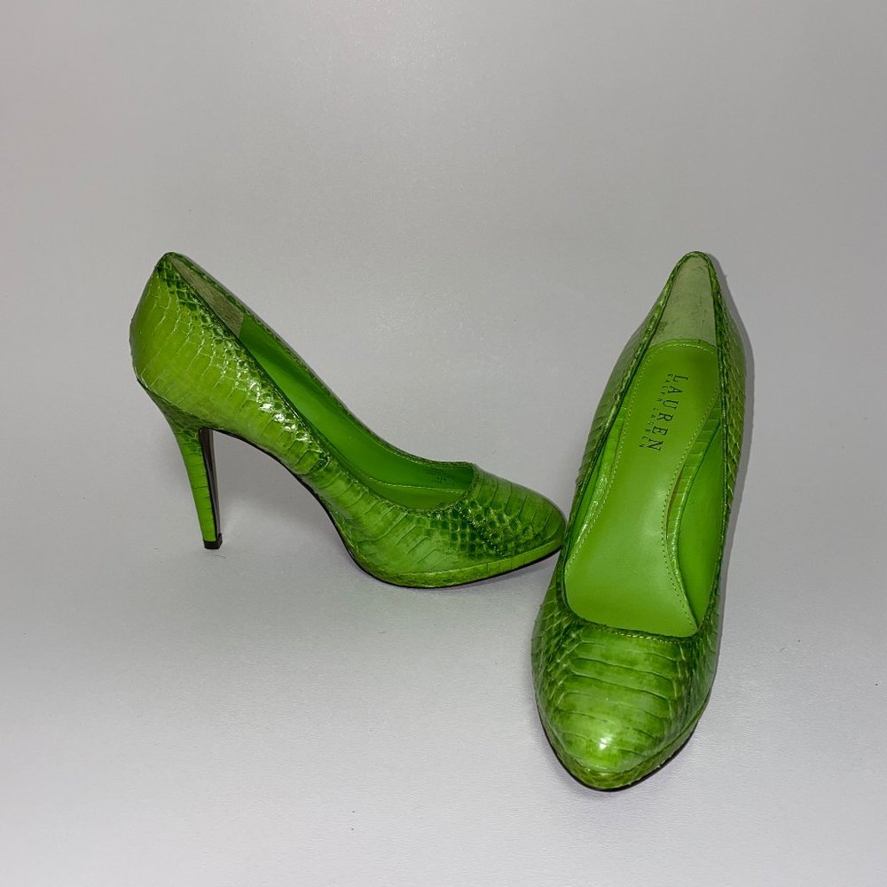 LAUREN Leather Shoes NEW! - Picture 5 of 8